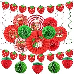 Strawberry party decorations for sale  Delivered anywhere in USA 