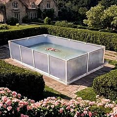 Grande piscina rettangolare usato  Spedito ovunque in Italia 