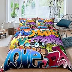 graffiti duvet cover for sale  Delivered anywhere in UK