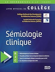Sémiologie clinique livre d'occasion  Livré partout en France