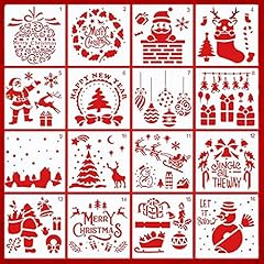 Tbscwyf 16pcs stencil usato  Spedito ovunque in Italia 