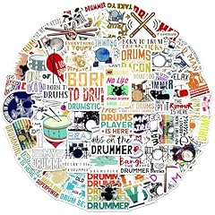 50pcs drum stickers for sale  Delivered anywhere in USA 