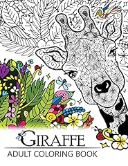 Giraffe adult coloring for sale  Delivered anywhere in USA 