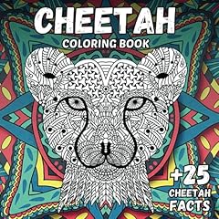 Cheetah coloring book for sale  Delivered anywhere in UK