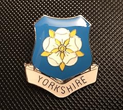 YORKSHIRE ROSE ENAMEL PIN BADGE (PB21) BIGGER THAN for sale  Delivered anywhere in UK