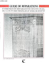 Guide reparations entretien d'occasion  Livré partout en France