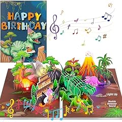 Dinosaur musical birthday for sale  Delivered anywhere in USA 