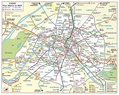Plan ville métro d'occasion  Livré partout en France
