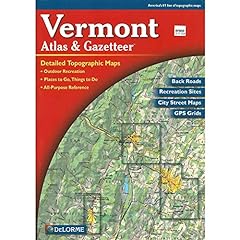 Vermont atlas gazetteer for sale  Delivered anywhere in USA 