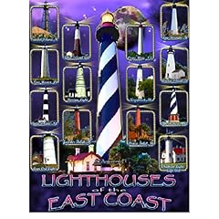Lighthouses metal sign for sale  Delivered anywhere in USA 