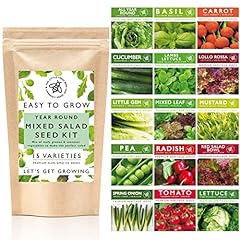 Salad vegetable seeds for sale  Delivered anywhere in UK