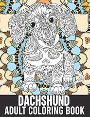 Dachshund adult coloring for sale  Delivered anywhere in USA 