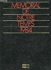 Memorial temps 1984 d'occasion  Livré partout en France
