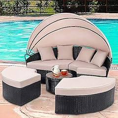 Melko sonneninsel polyrattan gebraucht kaufen  Wird an jeden Ort in Deutschland