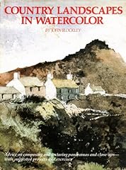 Country landscapes watercolor for sale  Delivered anywhere in UK