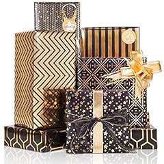 luxury christmas wrapping paper for sale  Delivered anywhere in UK