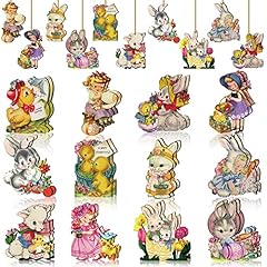Pcs easter wooden for sale  Delivered anywhere in USA 