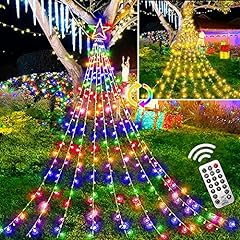 Outdoor Christmas Decorations Star Lights 344 LED 11 for sale  Delivered anywhere in USA 