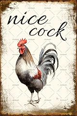 Chicken metal sign for sale  Delivered anywhere in USA 