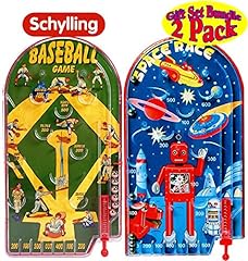 Schylling Classic 10" Pinball Games Space Race & Home for sale  Delivered anywhere in USA 