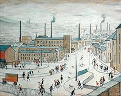 Lowry canvas picture for sale  Delivered anywhere in Ireland