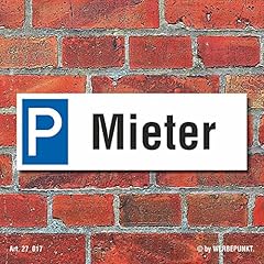 Werbepunkt schild mieter gebraucht kaufen  Wird an jeden Ort in Deutschland