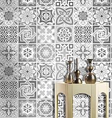 Moroccan grey tile for sale  Delivered anywhere in UK