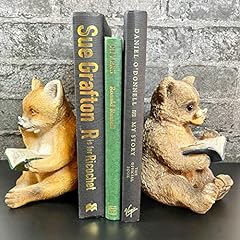 Resin reading fox for sale  Delivered anywhere in UK
