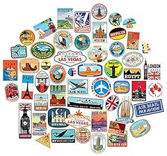 Luggage stickers 54x for sale  Delivered anywhere in UK