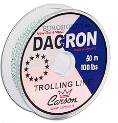 Dacron 50mt 100lbs usato  Spedito ovunque in Italia 