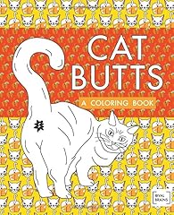 Cat butts coloring for sale  Delivered anywhere in USA 