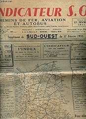 Indicateur chemins fer d'occasion  Livré partout en France