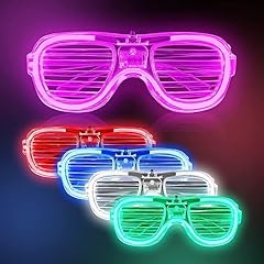 Neon party glasses for sale  Delivered anywhere in UK