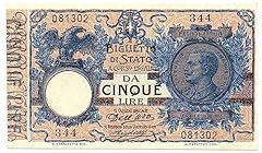 Cartamoneta.com lire biglietto usato  Spedito ovunque in Italia 