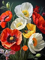 Gjszzo flowers paint for sale  Delivered anywhere in UK