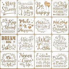 Jsrqt 16pcs inspirational for sale  Delivered anywhere in UK