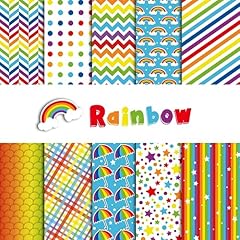 Morcheiong sheets rainbow for sale  Delivered anywhere in UK