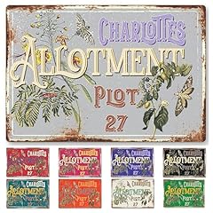 Allotment personalised metal for sale  Delivered anywhere in UK