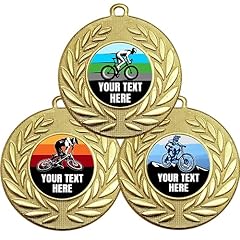 Personalised cycling medals for sale  Delivered anywhere in UK