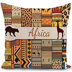 Kunqian african cushion for sale  Delivered anywhere in UK