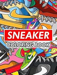 Sneaker coloring book for sale  Delivered anywhere in UK