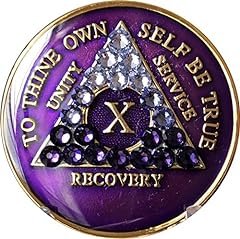 Year medallion purple for sale  Delivered anywhere in USA 