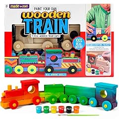 Made wooden train for sale  Delivered anywhere in USA 