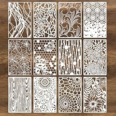 12pcs mixed stencils for sale  Delivered anywhere in USA 