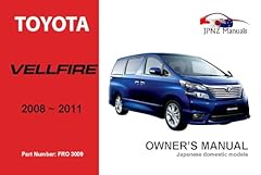 Toyota vellfire 2008 for sale  Delivered anywhere in UK