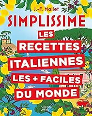 Simplissime recettes italienne d'occasion  Livré partout en France