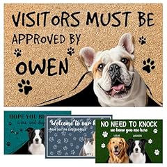 Personalized dog doormat for sale  Delivered anywhere in USA 
