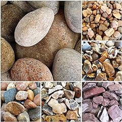 Elixir Gardens Decorative Coloured Stones Pebbles Cobbles for sale  Delivered anywhere in UK