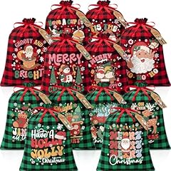 Pcs burlap christmas for sale  Delivered anywhere in USA 