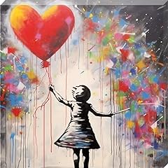 Banksy iconic girl for sale  Delivered anywhere in UK